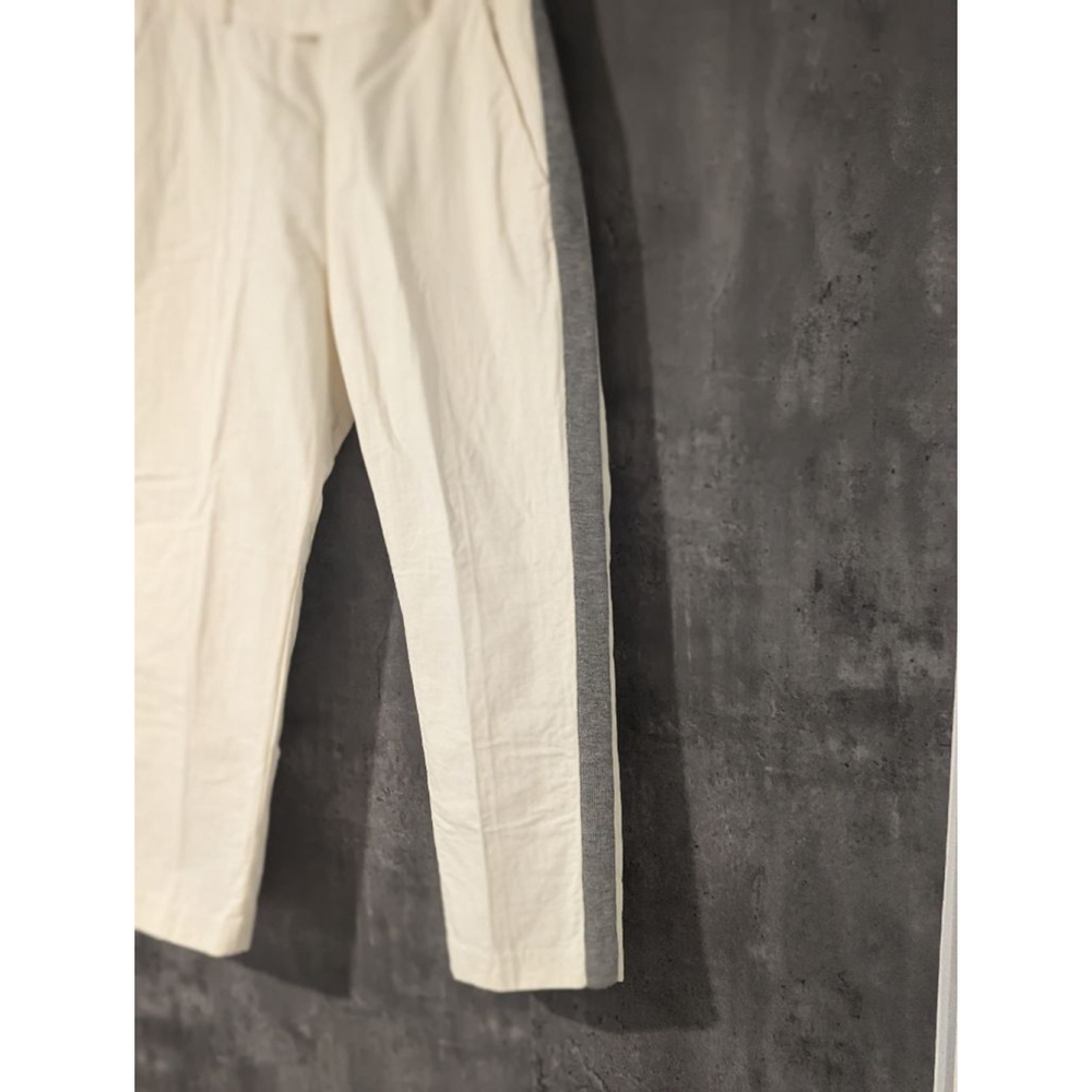 Women's Ports 1961 Pants size 4 White & Grey - Picture 3 of 13